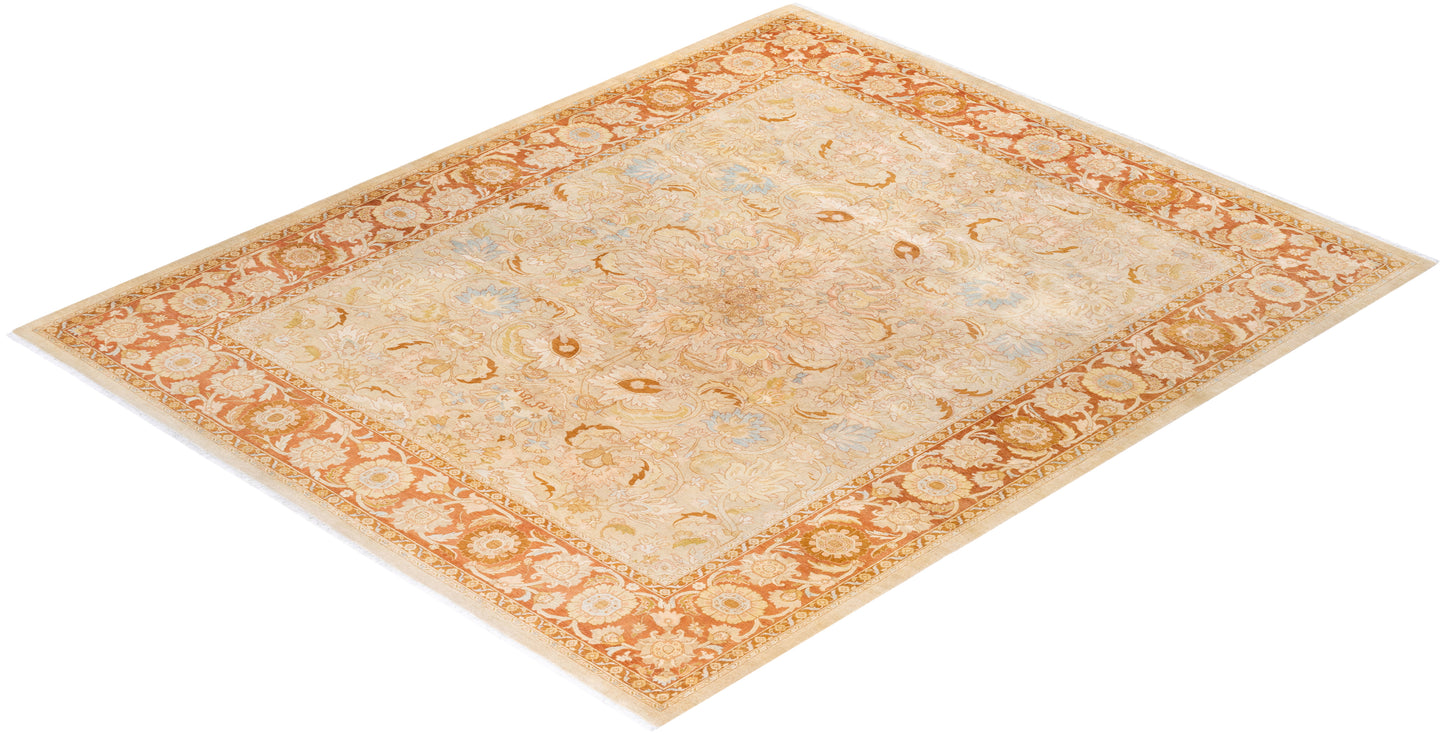 Mogul, One-of-a-Kind Handmade Area Rug - Ivory, 8' 3" x 10' 0"