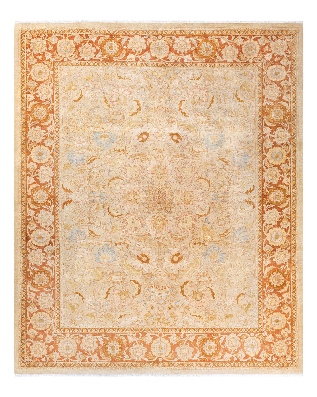 Mogul, One-of-a-Kind Handmade Area Rug - Ivory, 8' 3" x 10' 0"