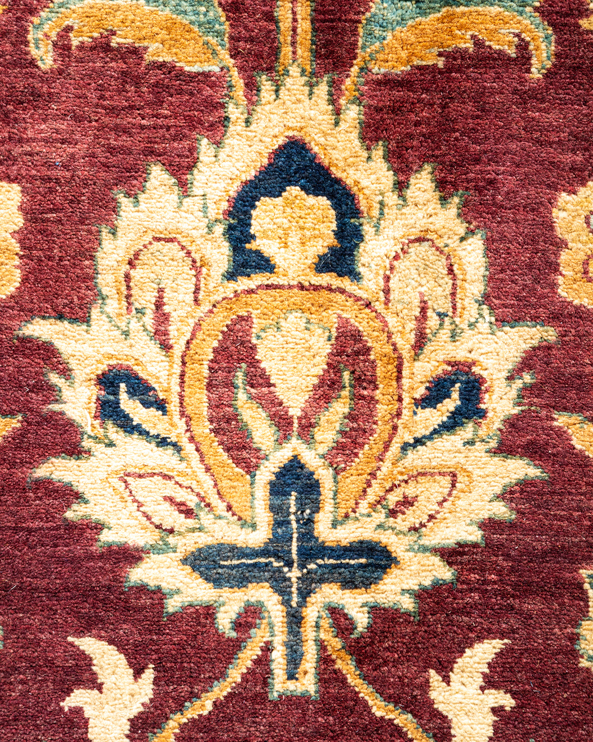 Mogul, One-of-a-Kind Hand-Knotted Area Rug - Red, 6' 2" x 8' 10"