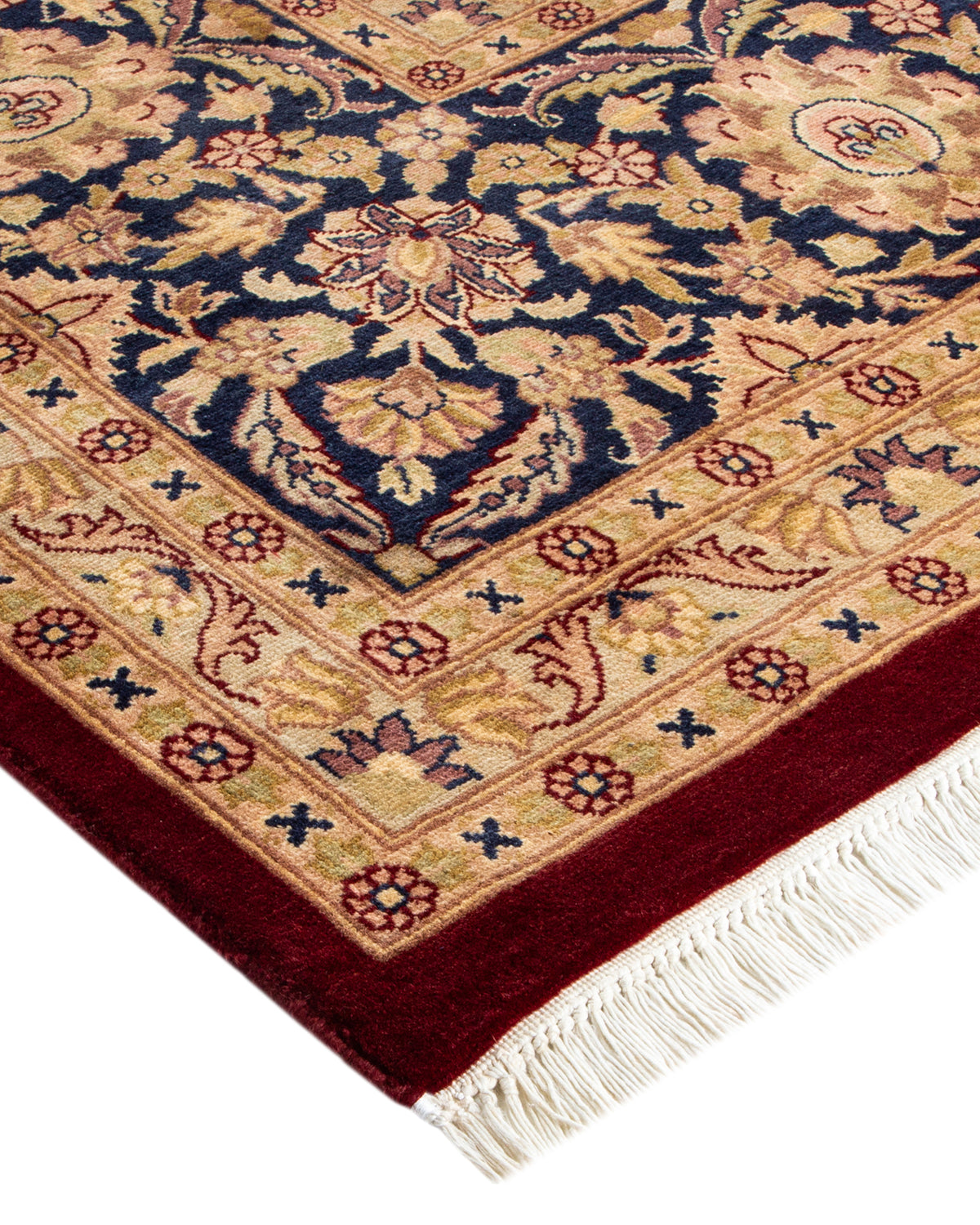 Mogul, One-of-a-Kind Hand-Knotted Area Rug - Red, 10' 1" x 14' 7"