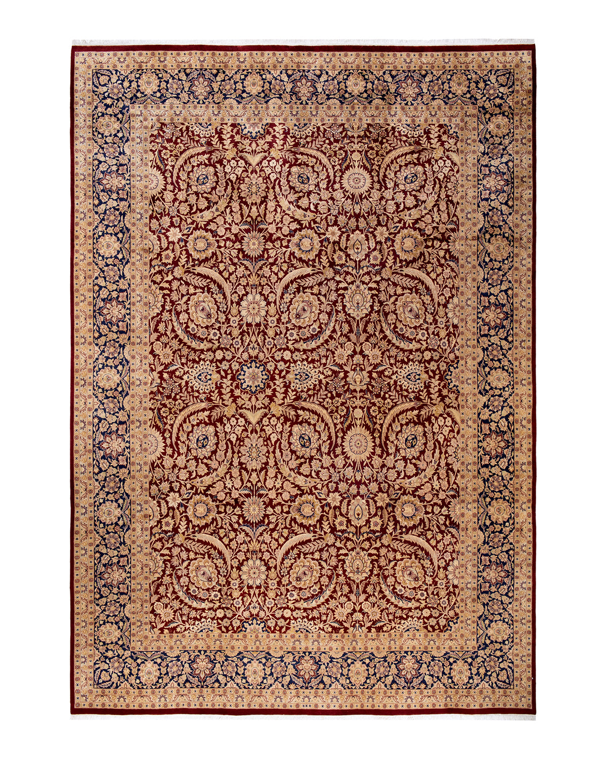 Mogul, One-of-a-Kind Hand-Knotted Area Rug - Red, 10' 1" x 14' 7"