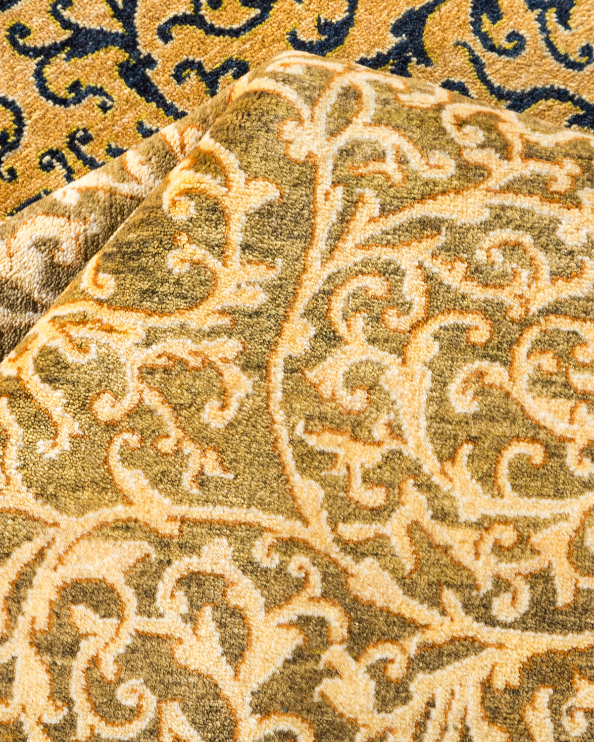 Mogul, One-of-a-Kind Hand-Knotted Area Rug - Orange, 8' 1" x 10' 8"