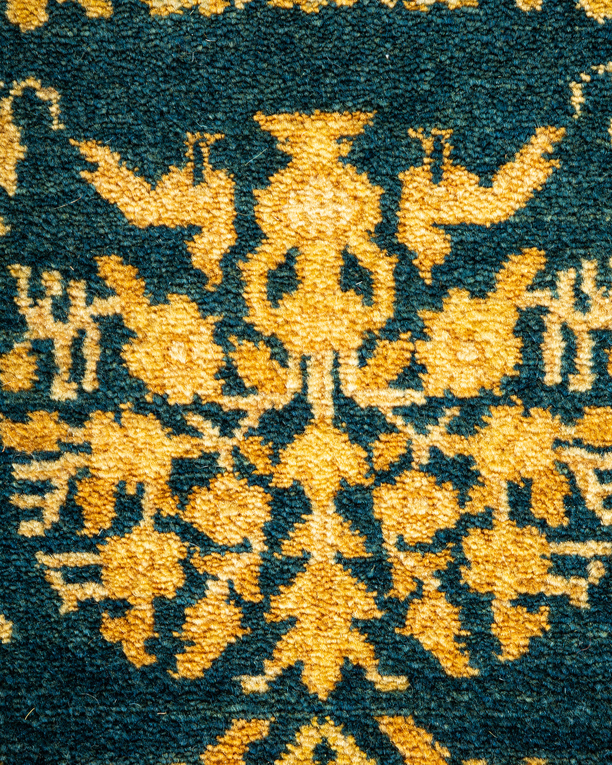 Mogul, One-of-a-Kind Hand-Knotted Area Rug - Green, 8' 2" x 10' 2"