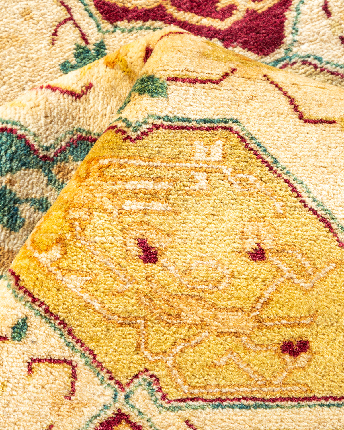 Mogul, One-of-a-Kind Hand-Knotted Area Rug - Ivory, 8' 2" x 10' 3"
