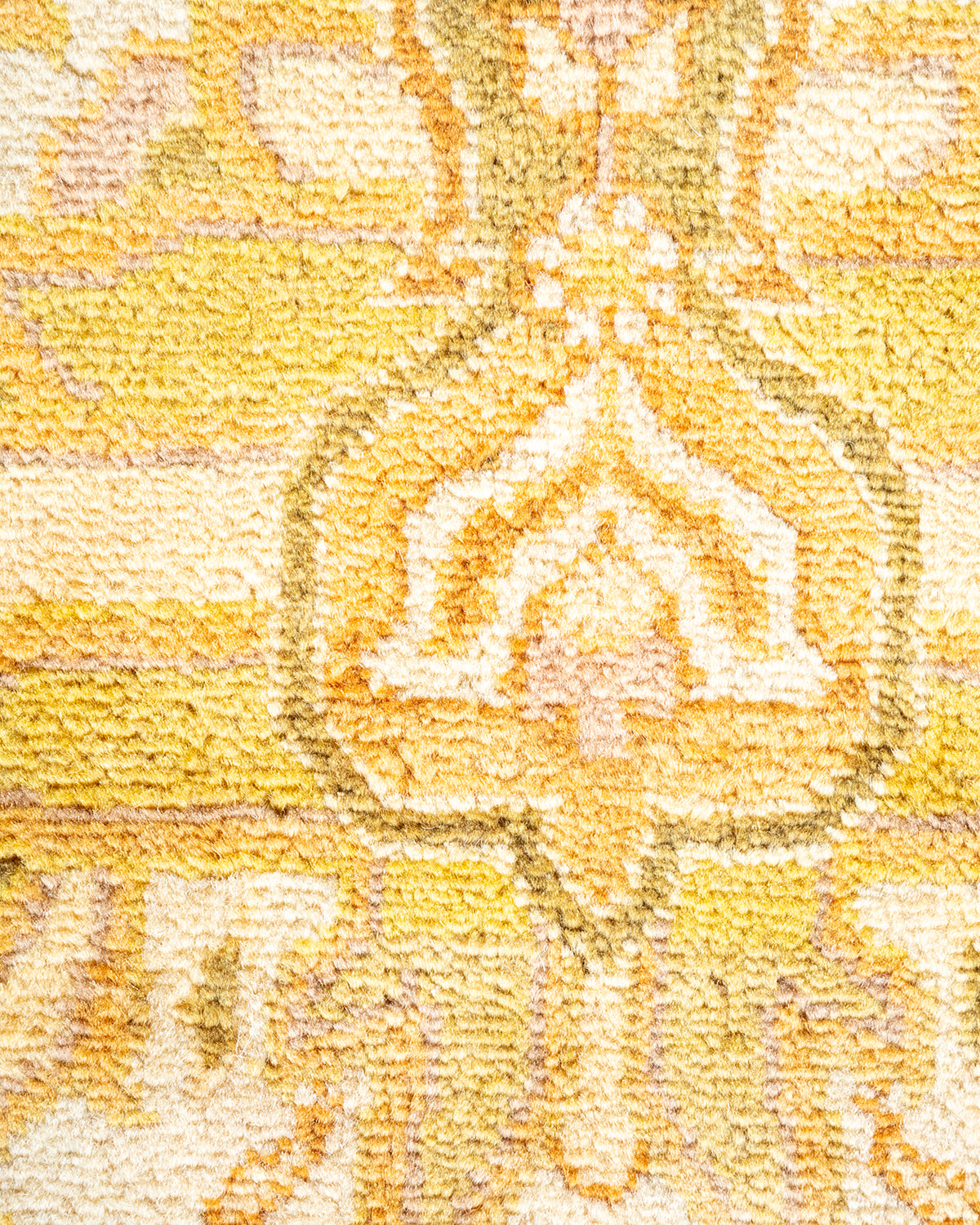 Mogul, One-of-a-Kind Hand-Knotted Area Rug - Ivory, 6' 2" x 9' 3"