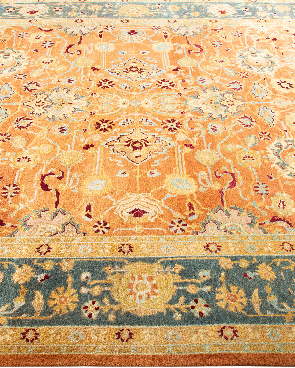 Mogul, One-of-a-Kind Hand-Knotted Area Rug - Brown, 6' 2" x 9' 2"