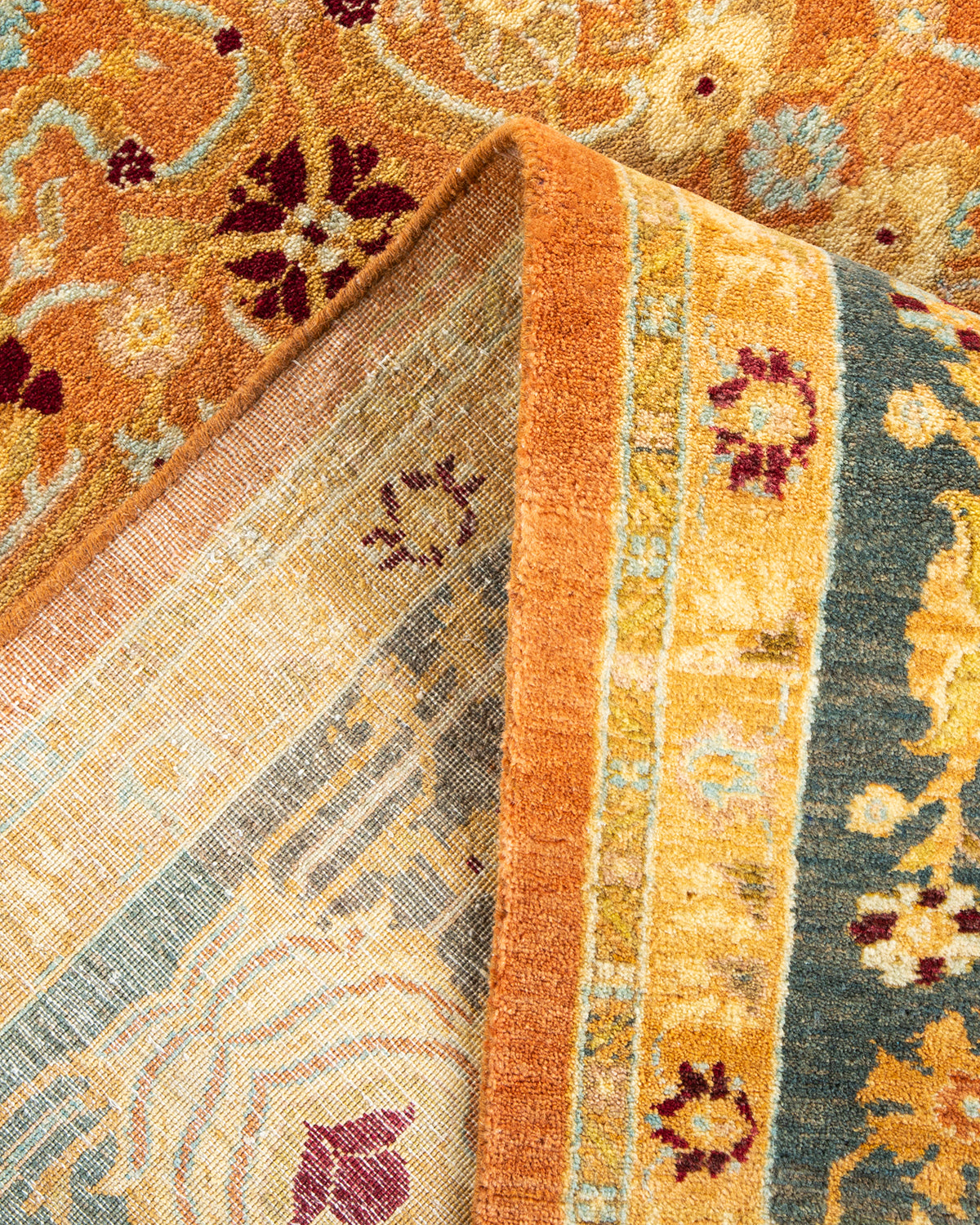 Mogul, One-of-a-Kind Hand-Knotted Area Rug - Brown, 6' 2" x 9' 2"