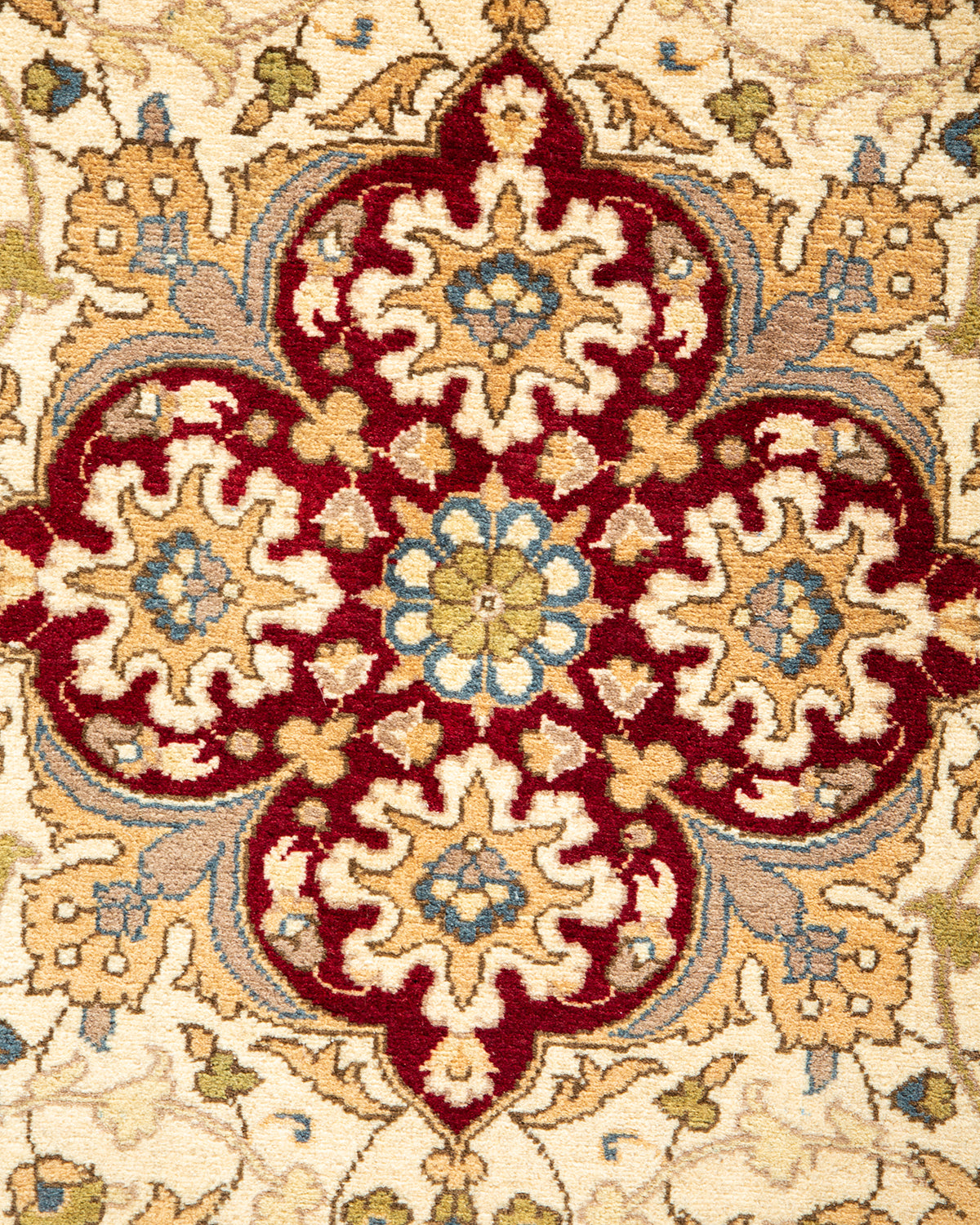 Mogul, One-of-a-Kind Hand-Knotted Area Rug - Ivory, 6' 2" x 8' 10"