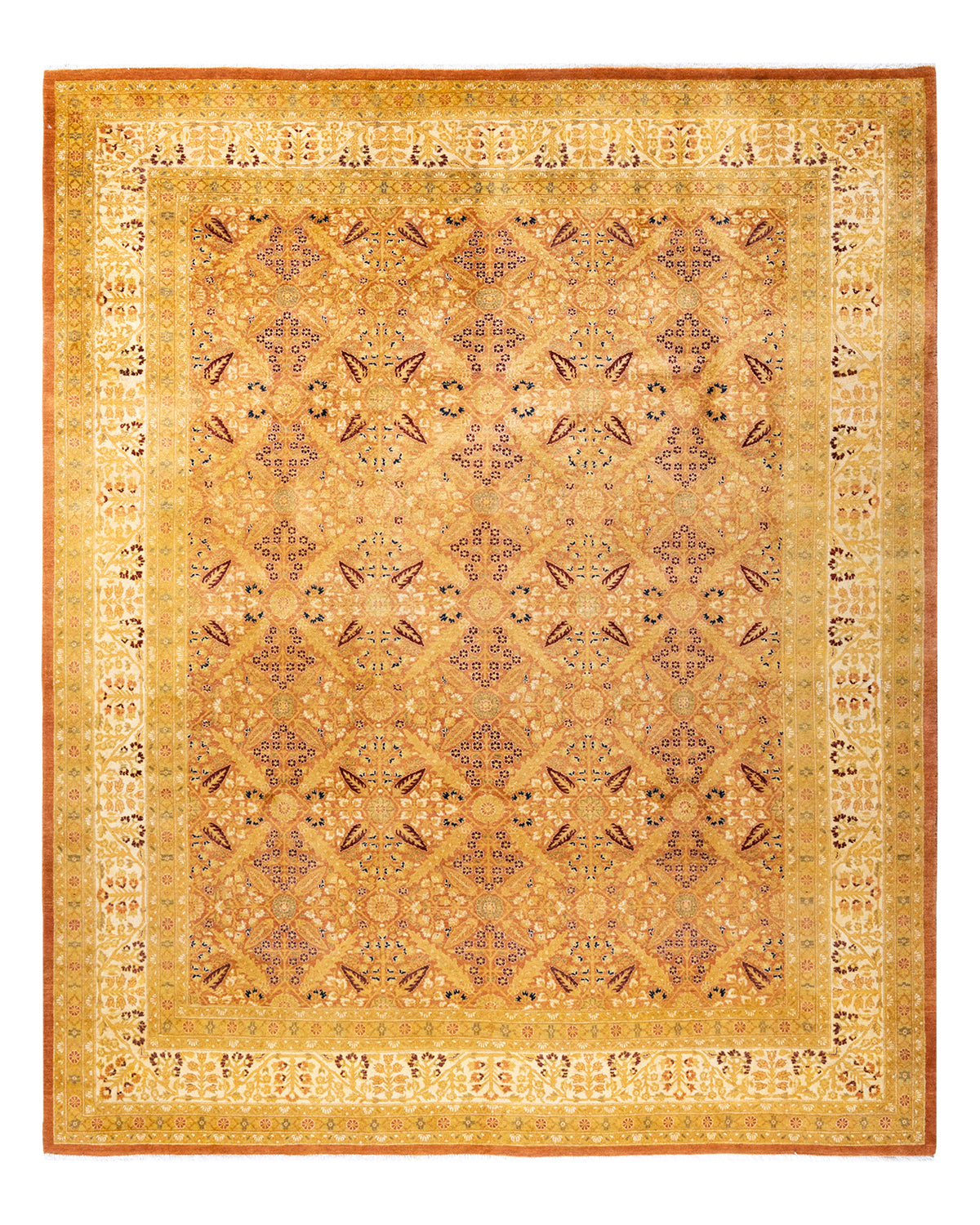 Mogul, One-of-a-Kind Hand-Knotted Area Rug - Brown, 8' 3" x 9' 10"