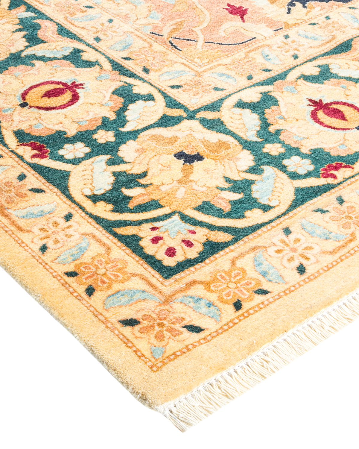 Mogul, One-of-a-Kind Hand-Knotted Area Rug - Ivory, 8' 3" x 10' 3"