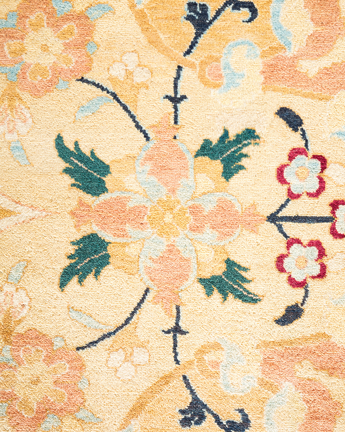 Mogul, One-of-a-Kind Hand-Knotted Area Rug - Ivory, 8' 3" x 10' 3"