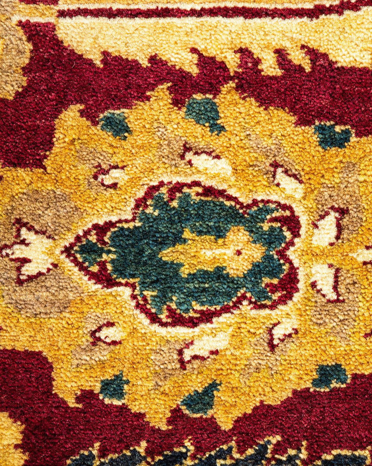 Mogul, One-of-a-Kind Hand-Knotted Area Rug - Red, 8' 3" x 9' 10"