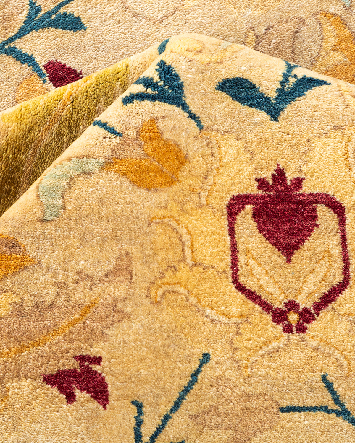 Mogul, One-of-a-Kind Hand-Knotted Area Rug - Ivory, 9' 1" x 12' 1"