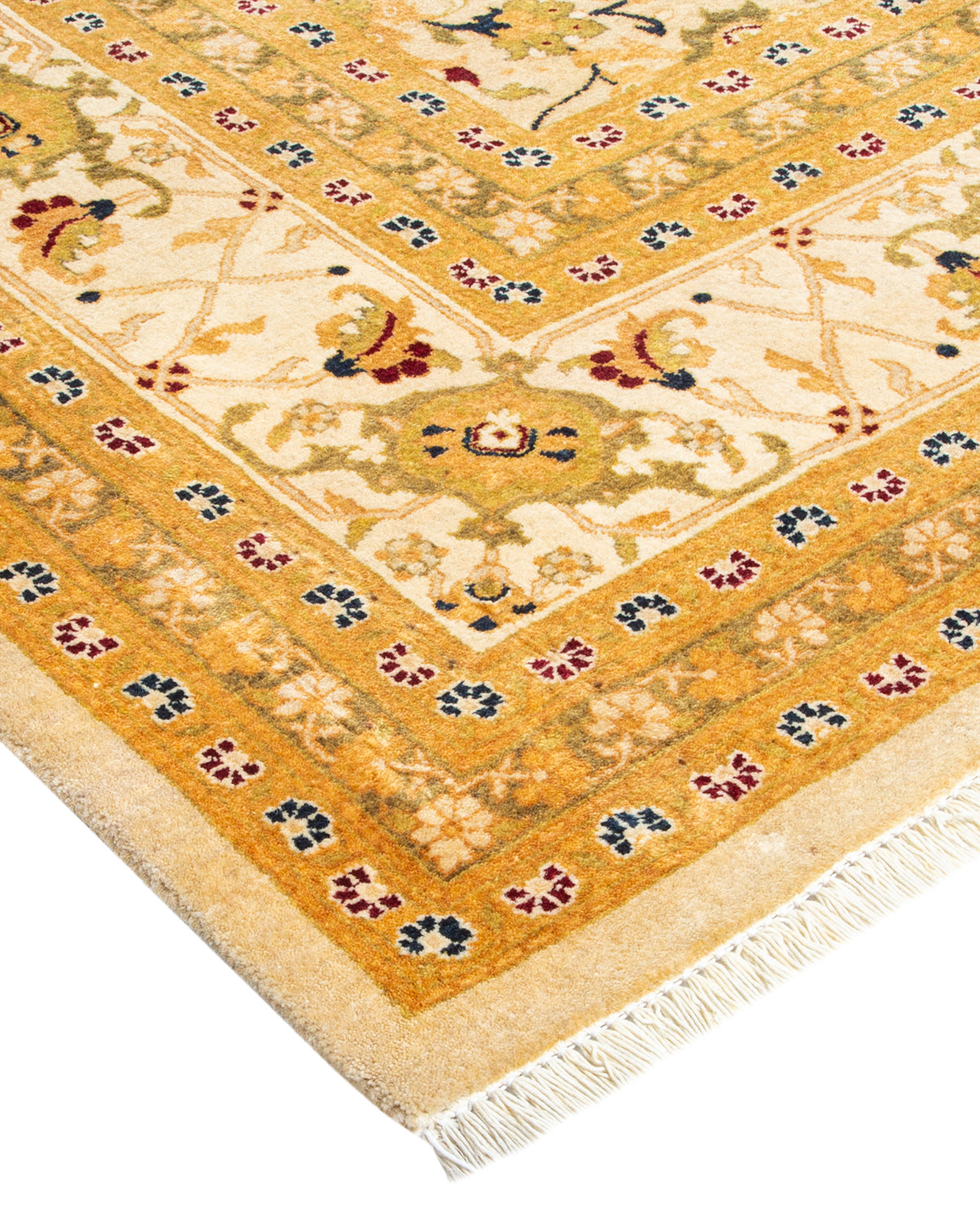 Mogul, One-of-a-Kind Hand-Knotted Area Rug - Ivory, 8' 2" x 10' 3"