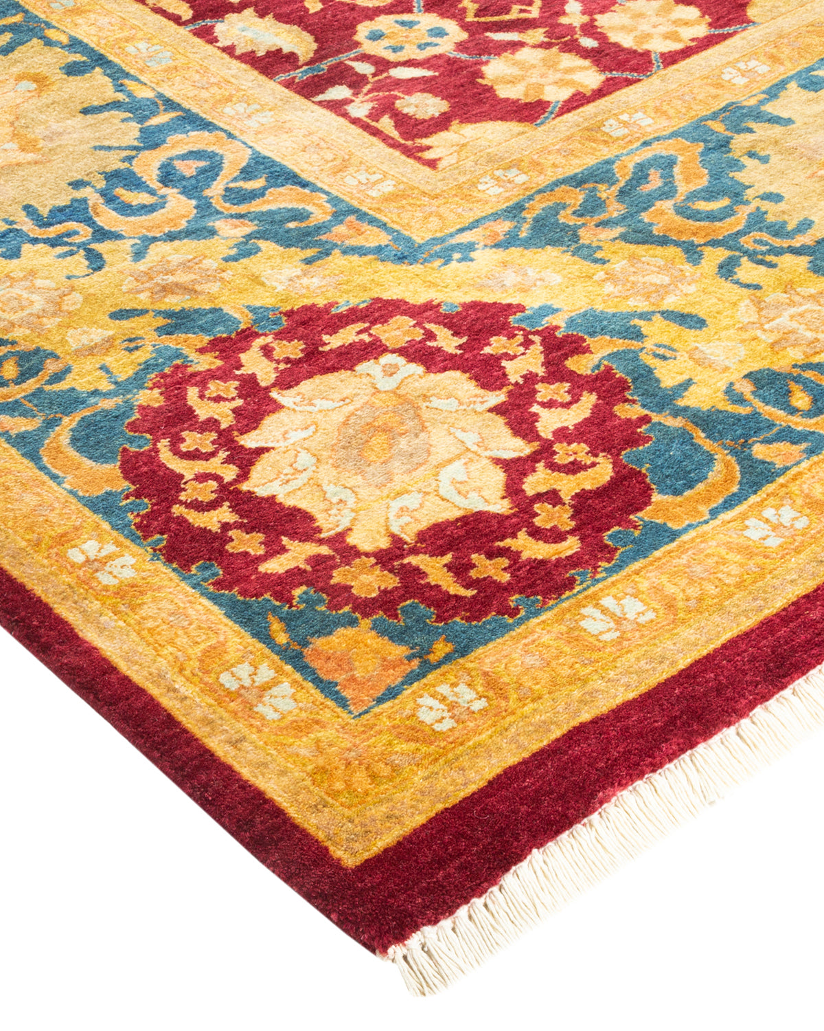 Mogul, One-of-a-Kind Hand-Knotted Area Rug - Beige, 7' 10" x 10' 1"
