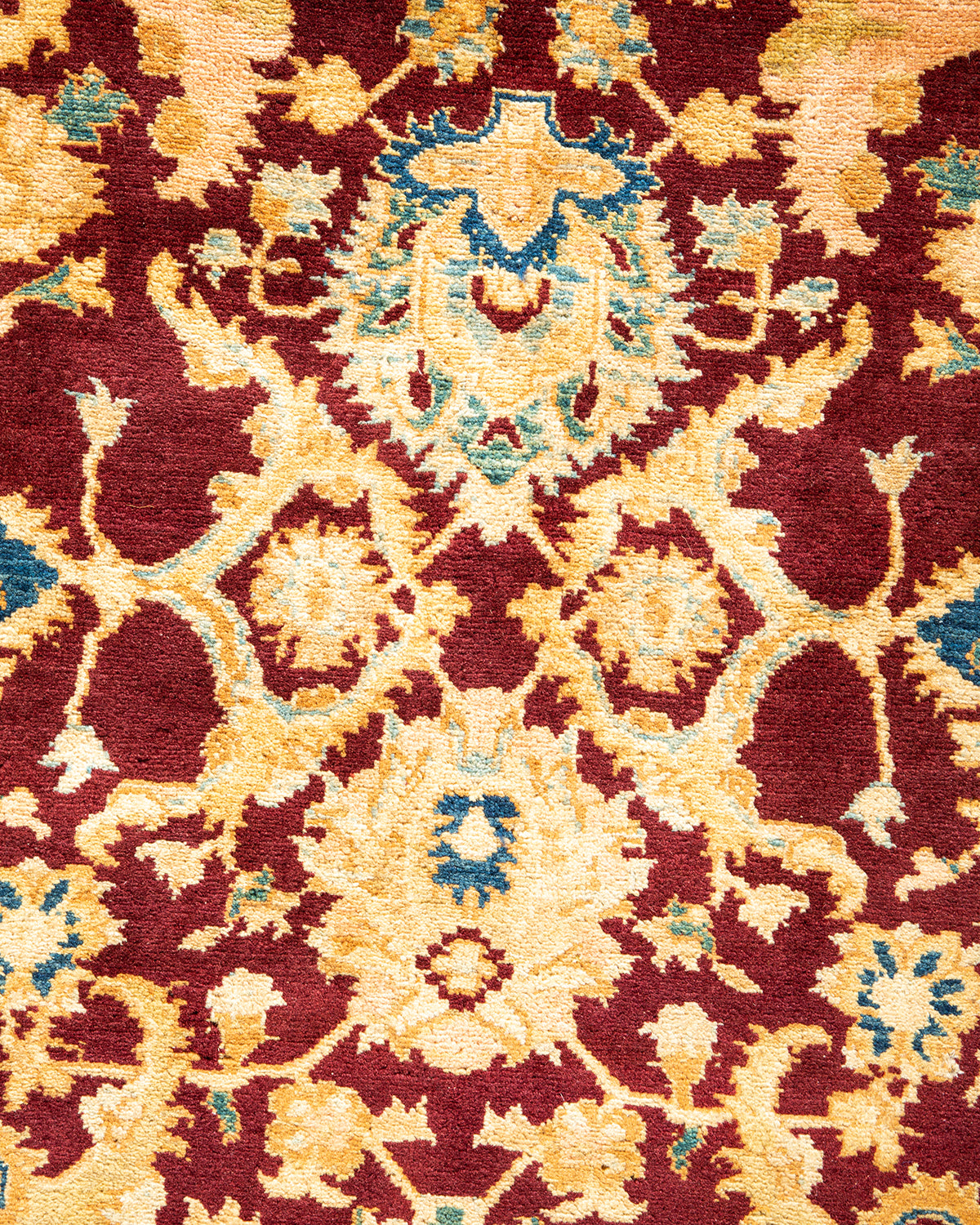 Mogul, One-of-a-Kind Hand-Knotted Area Rug - Red, 6' 1" x 8' 10"