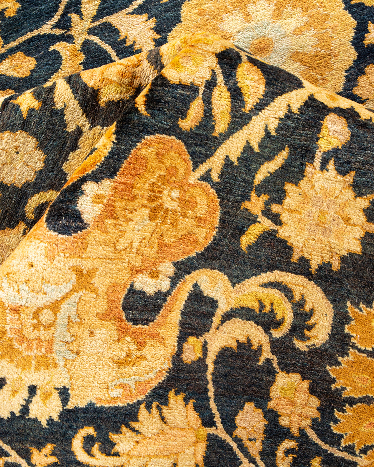 Mogul, One-of-a-Kind Hand-Knotted Area Rug - Blue, 8' 1" x 10' 1"