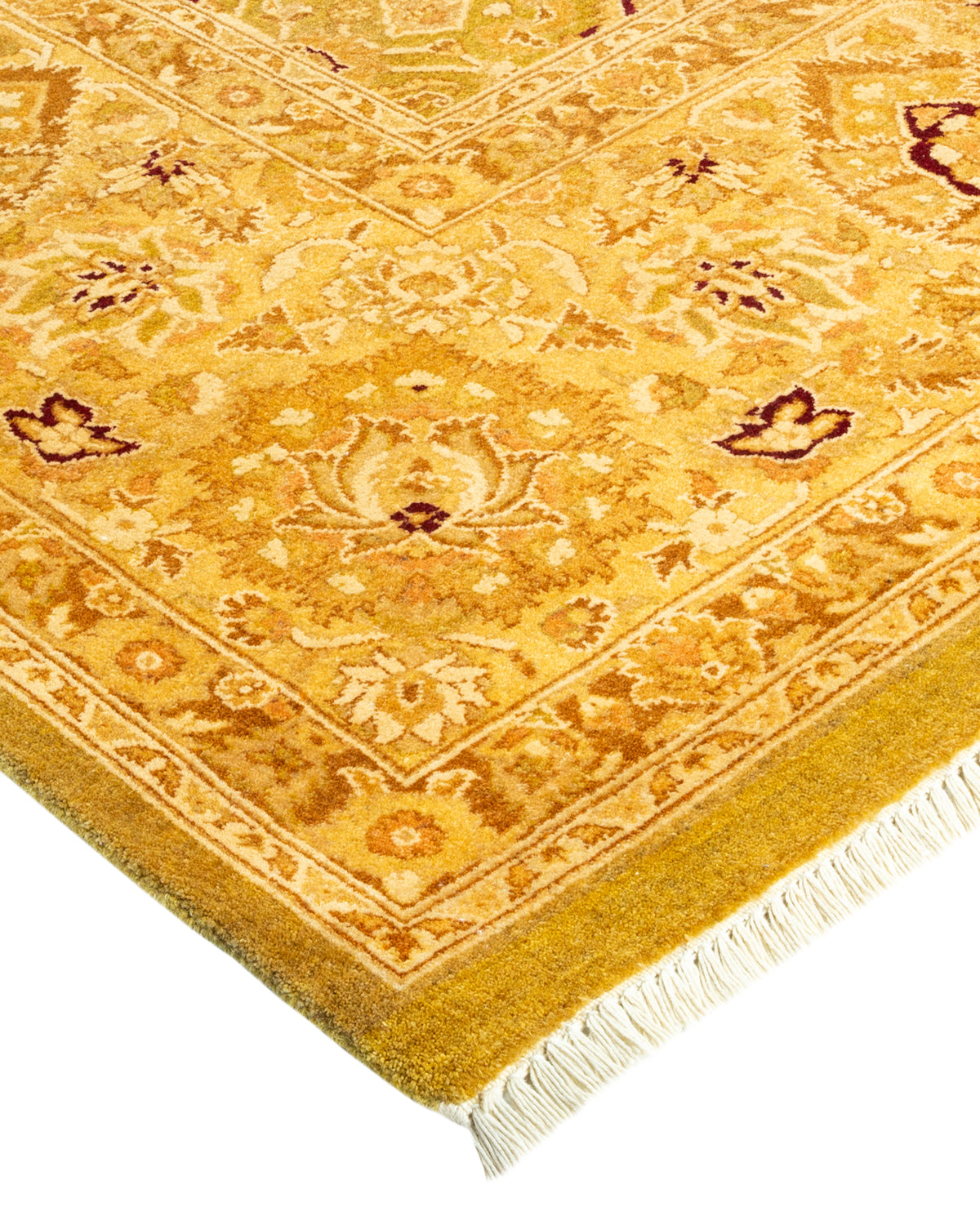 Mogul, One-of-a-Kind Hand-Knotted Area Rug - Green, 8' 3" x 10' 6"