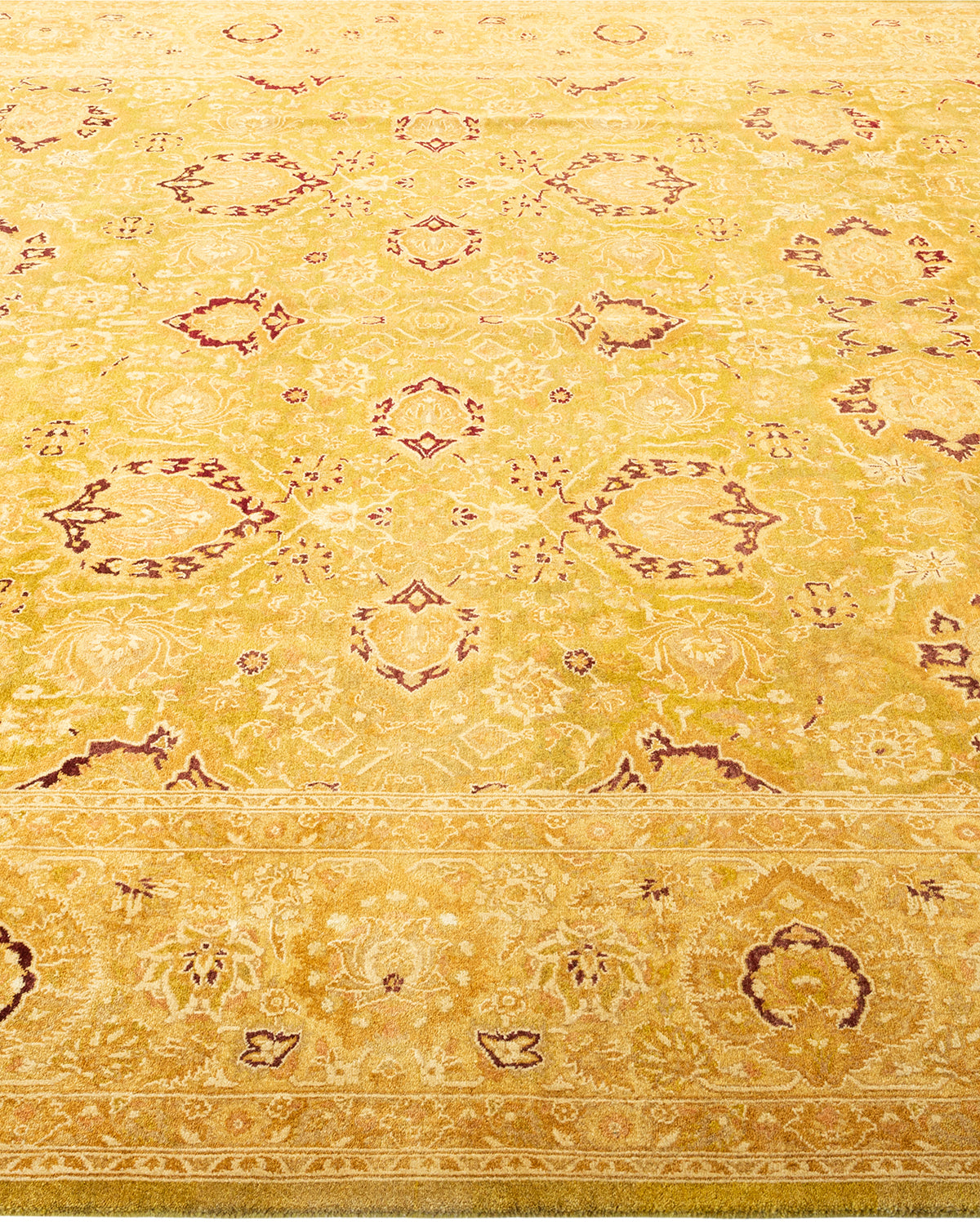 Mogul, One-of-a-Kind Hand-Knotted Area Rug - Green, 8' 3" x 10' 6"