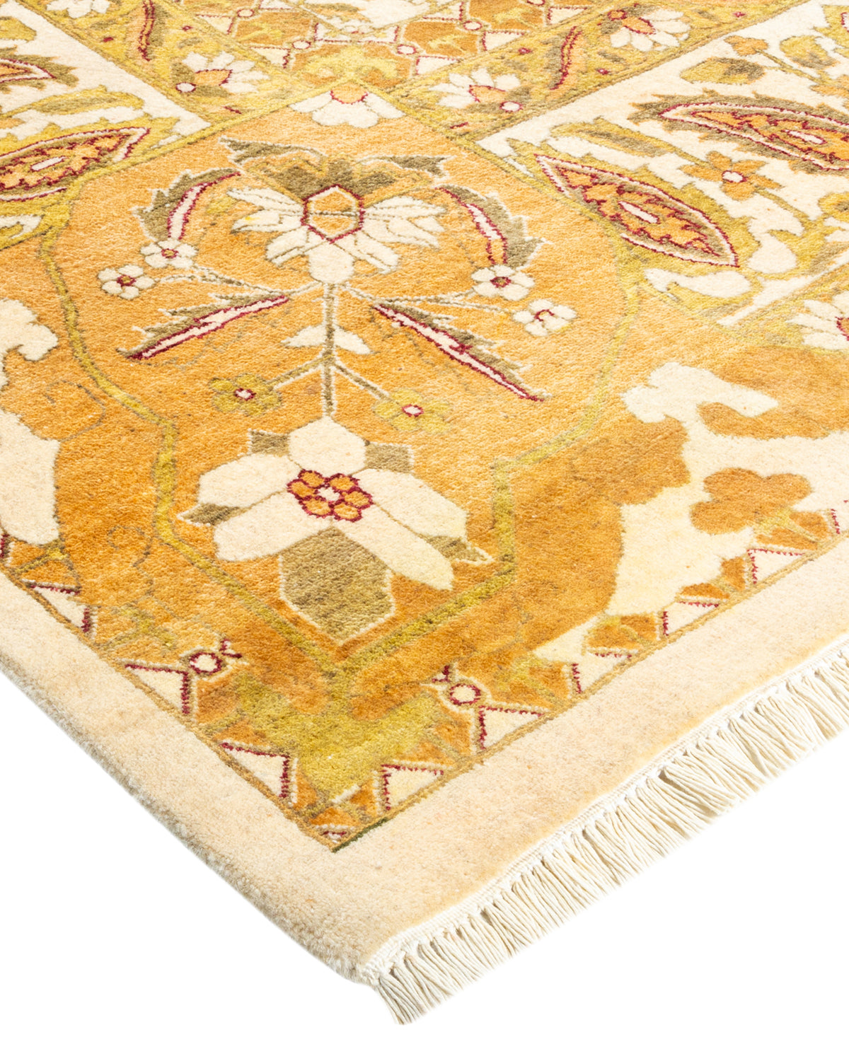 Mogul, One-of-a-Kind Hand-Knotted Area Rug - Ivory, 8' 1" x 10' 9"