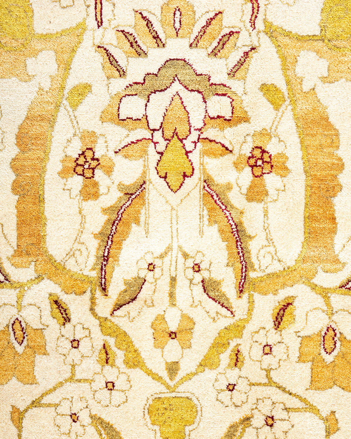 Mogul, One-of-a-Kind Hand-Knotted Area Rug - Ivory, 8' 1" x 10' 9"
