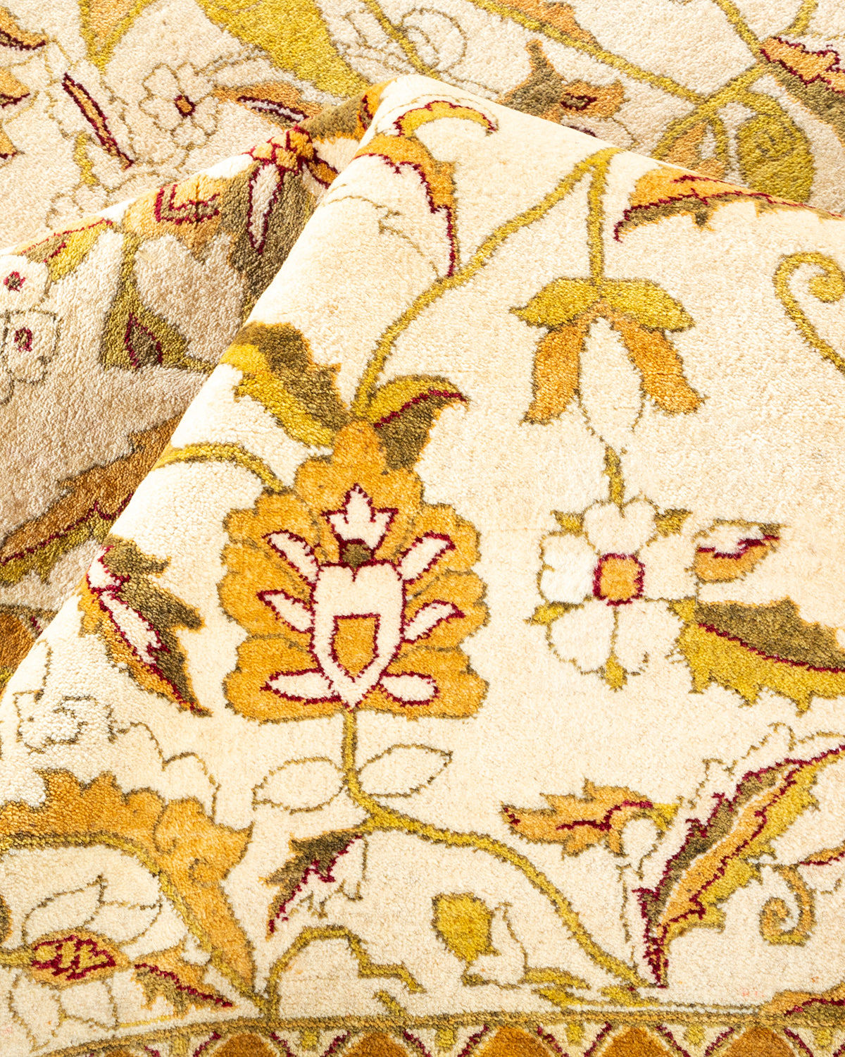 Mogul, One-of-a-Kind Hand-Knotted Area Rug - Ivory, 8' 1" x 10' 9"