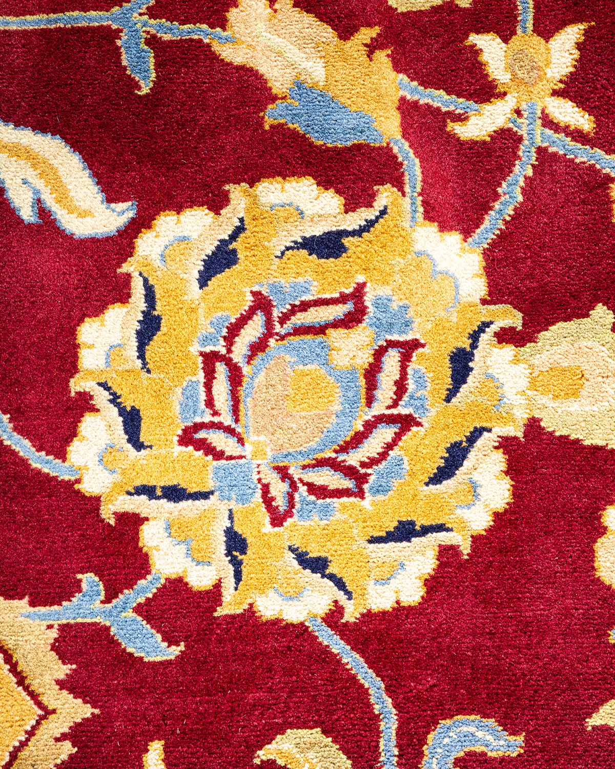 Mogul, One-of-a-Kind Hand-Knotted Area Rug - Red, 10' 2" x 13' 10"