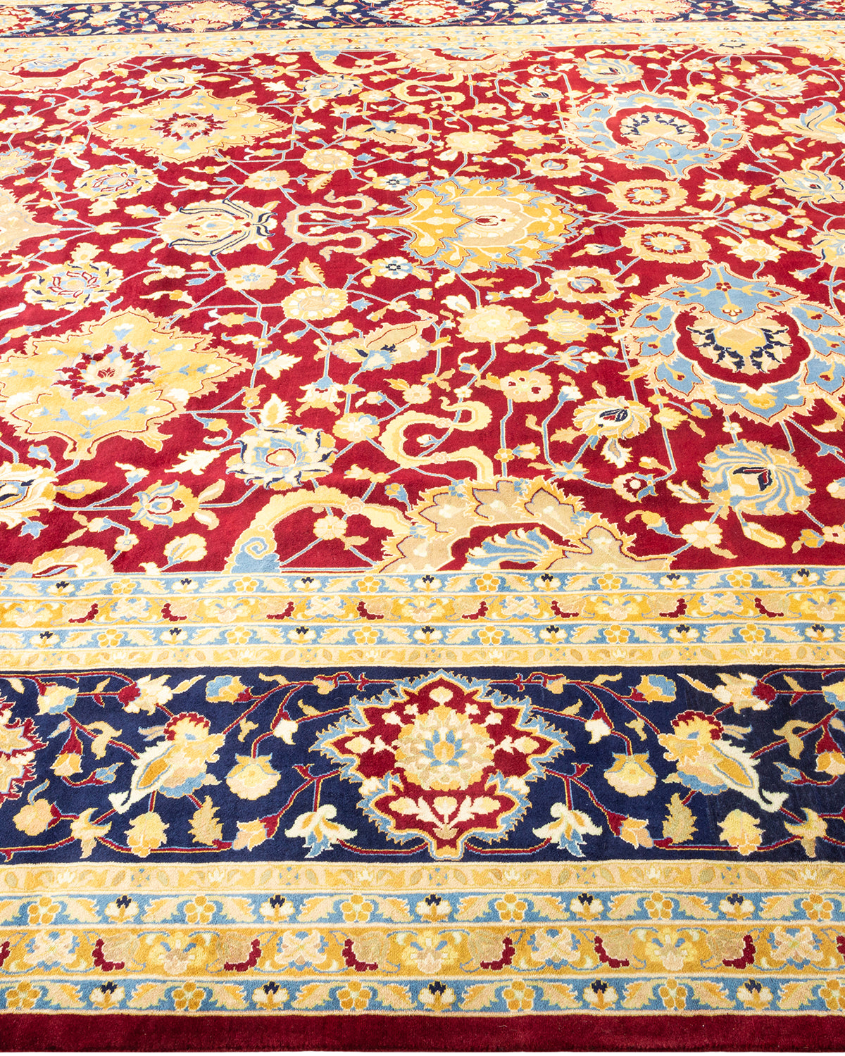 Mogul, One-of-a-Kind Hand-Knotted Area Rug - Red, 10' 2" x 13' 10"