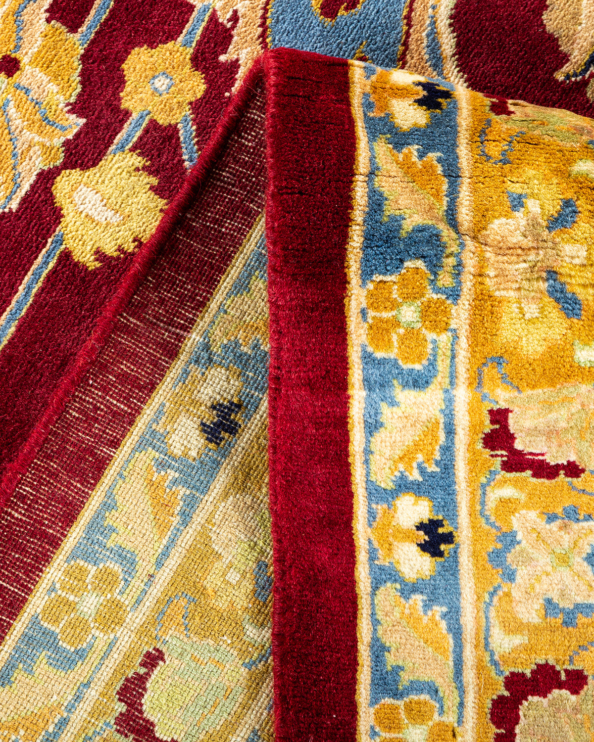 Mogul, One-of-a-Kind Hand-Knotted Area Rug - Red, 10' 2" x 13' 10"