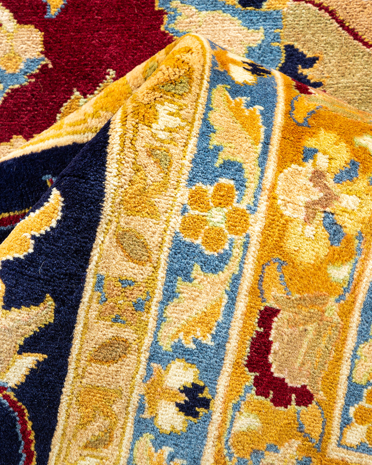 Mogul, One-of-a-Kind Hand-Knotted Area Rug - Red, 10' 2" x 13' 10"