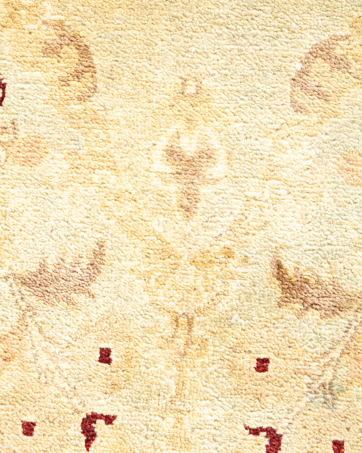Eclectic, One-of-a-Kind Hand-Knotted Area Rug - Light Blue, 5' 10" x 9' 1"