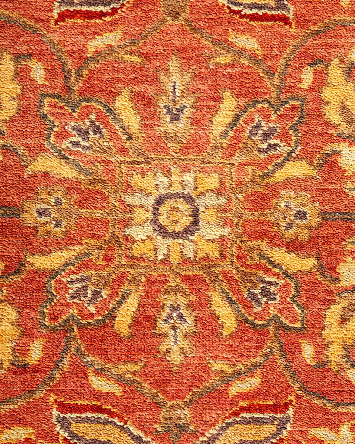 Eclectic, One-of-a-Kind Hand-Knotted Area Rug - Pink, 6' 2" x 8' 10"