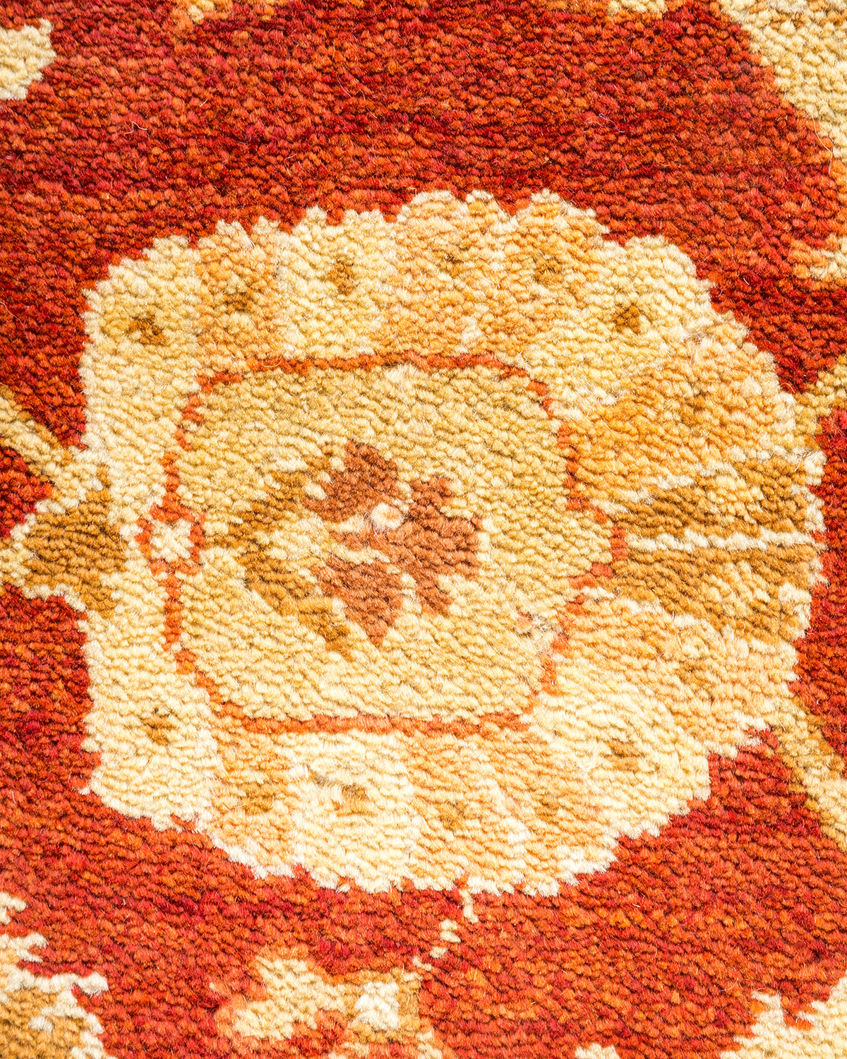 Eclectic, One-of-a-Kind Hand-Knotted Area Rug - Ivory, 6' 2" x 9' 1"