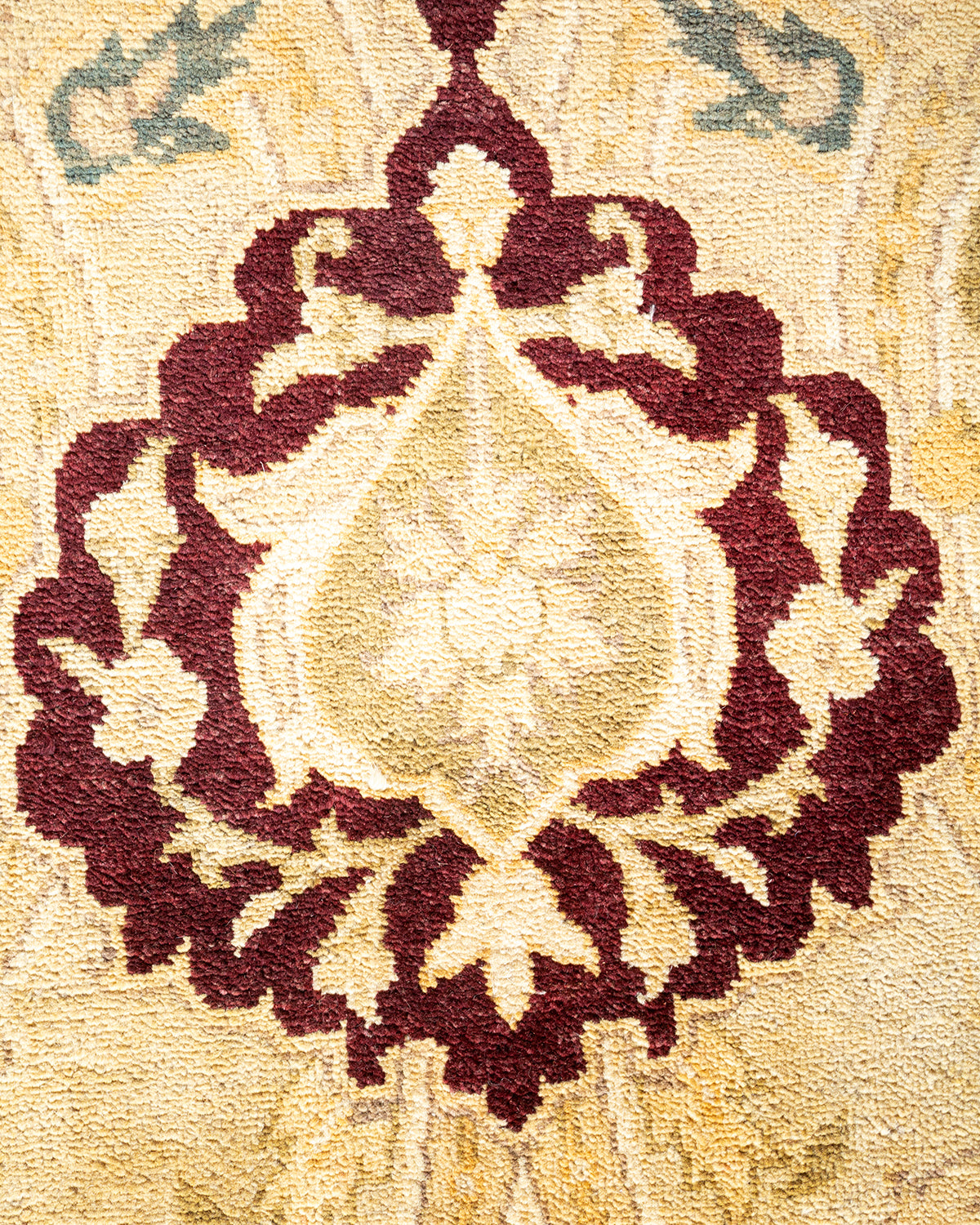 Eclectic, One-of-a-Kind Hand-Knotted Area Rug - Ivory, 8' 0" x 10' 4"