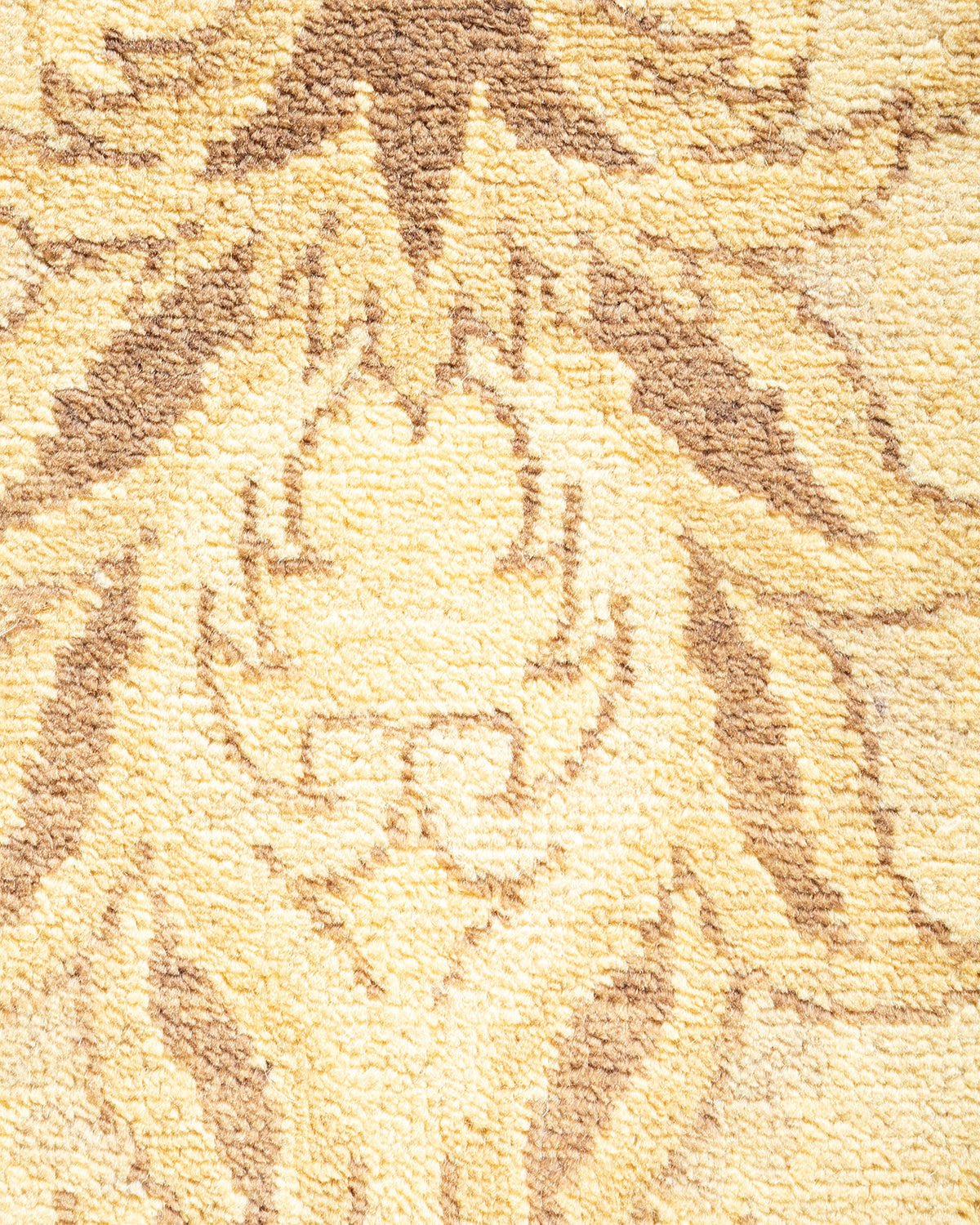Eclectic, One-of-a-Kind Hand-Knotted Area Rug - Ivory, 8' 0" x 10' 4"