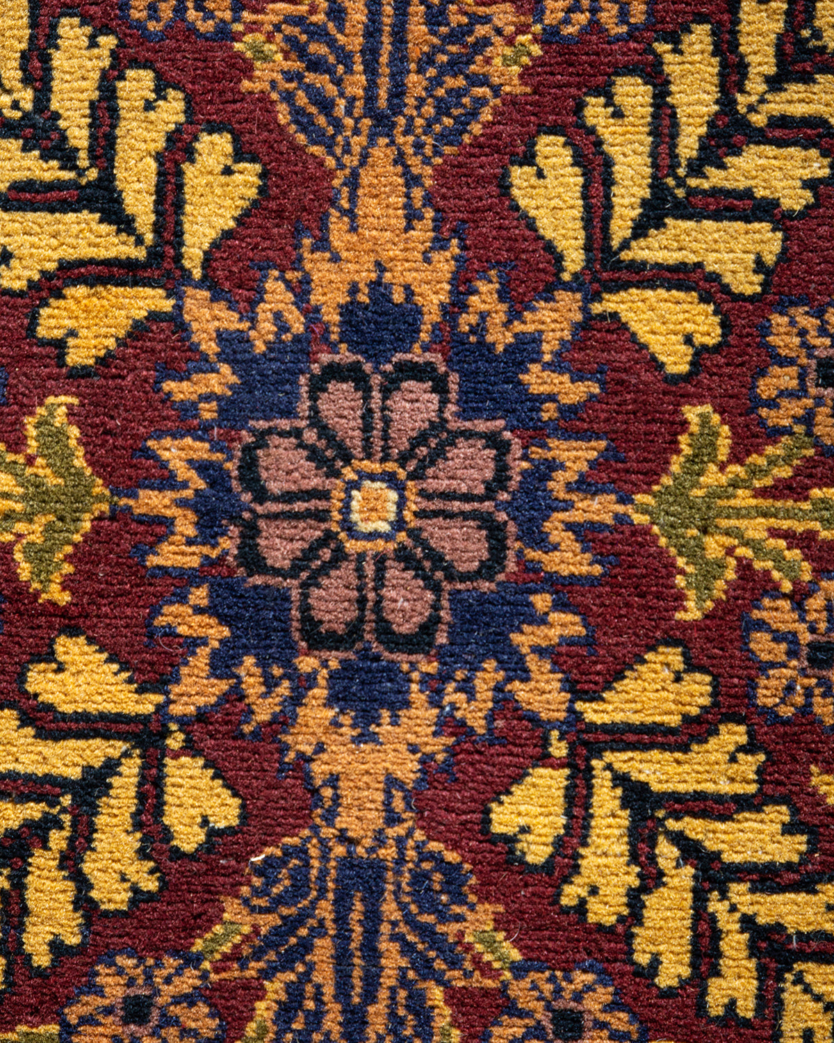 Mogul, One-of-a-Kind Hand-Knotted Area Rug - Red, 8' 10" x 11' 7"