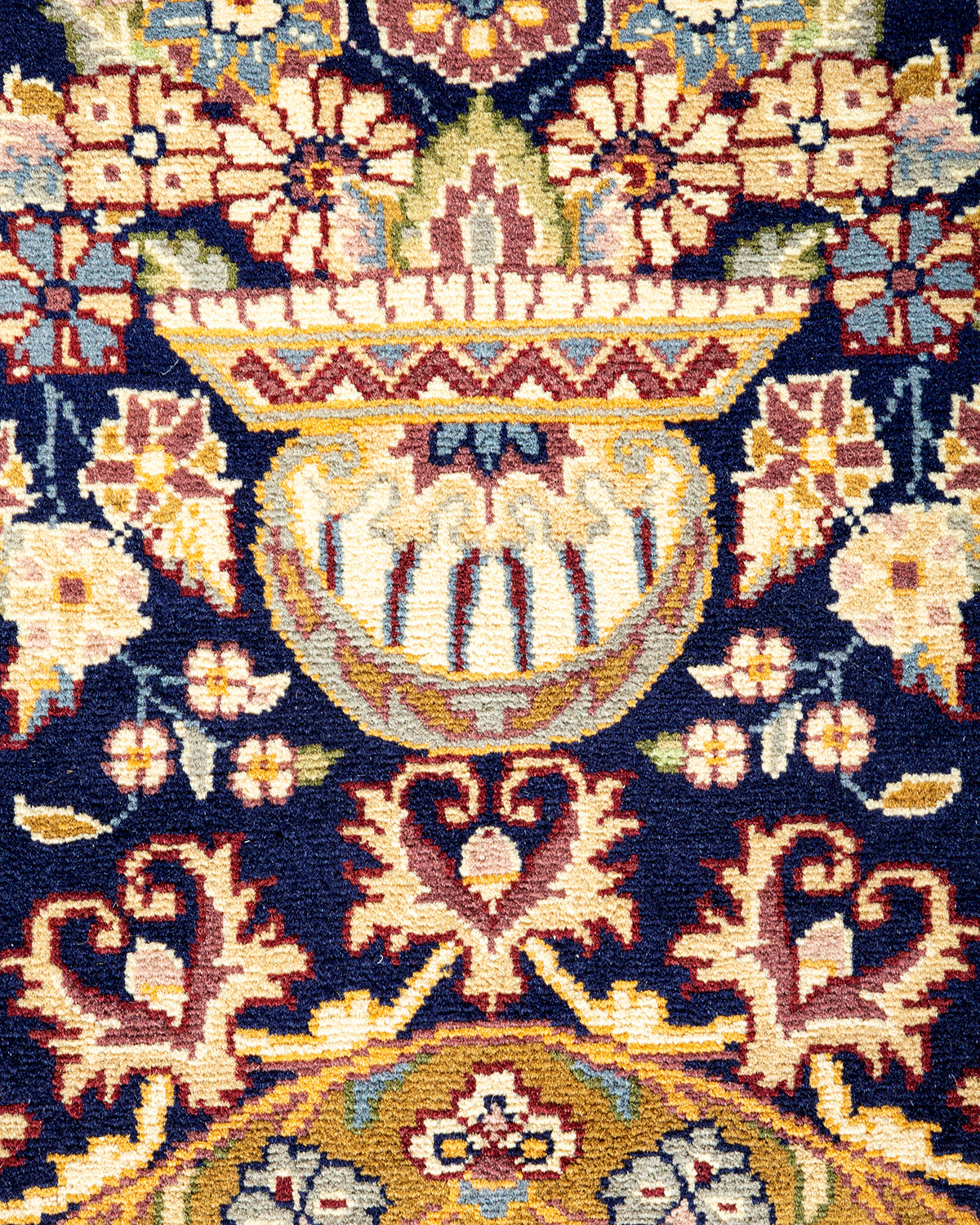 Mogul, One-of-a-Kind Hand-Knotted Area Rug - Blue, 8' 3" x 10' 1"