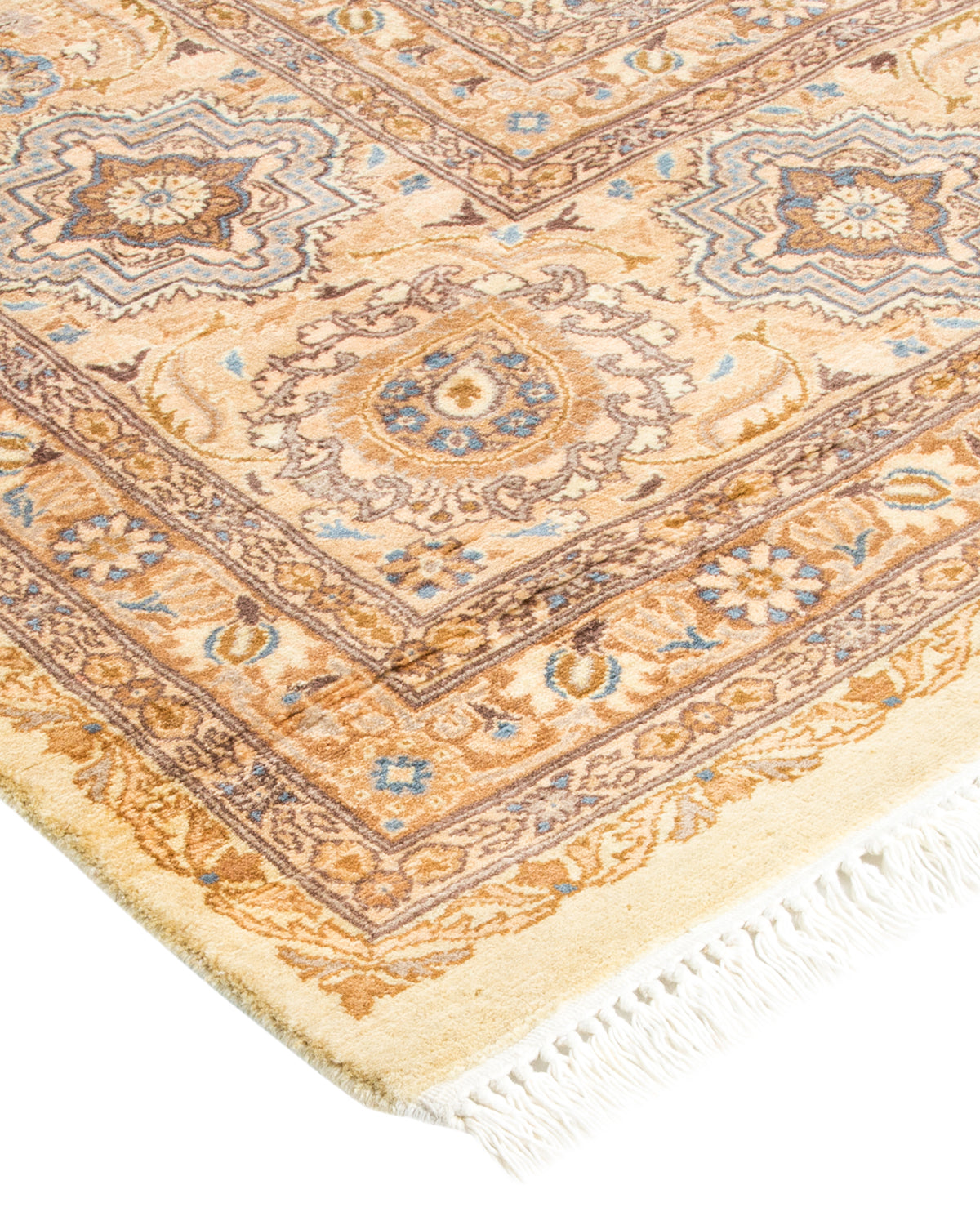 Mogul, One-of-a-Kind Hand-Knotted Area Rug - Ivory, 8' 1" x 10' 2"