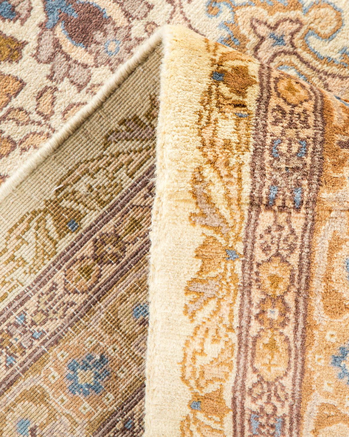 Mogul, One-of-a-Kind Hand-Knotted Area Rug - Ivory, 8' 1" x 10' 2"