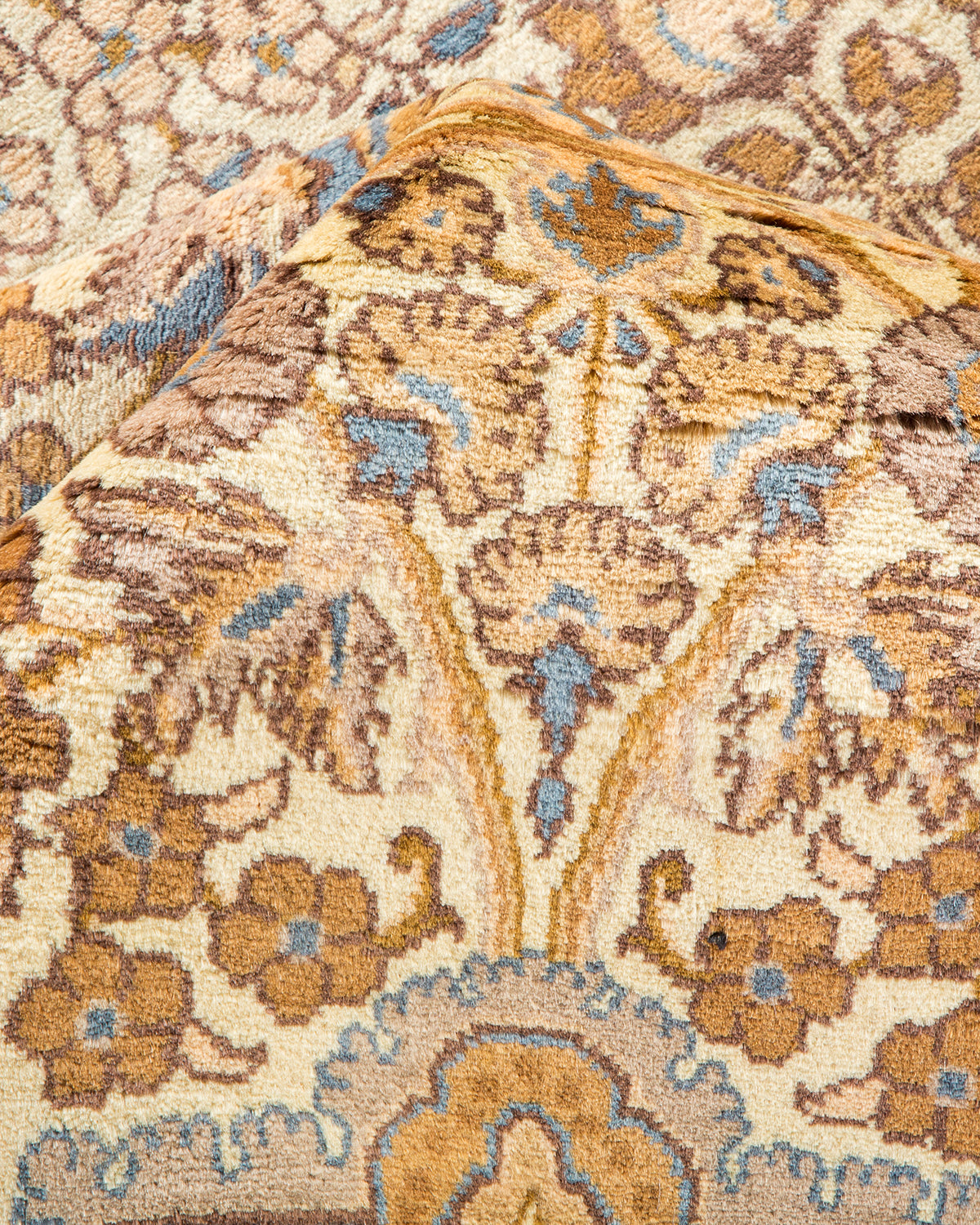 Mogul, One-of-a-Kind Hand-Knotted Area Rug - Ivory, 8' 1" x 10' 2"