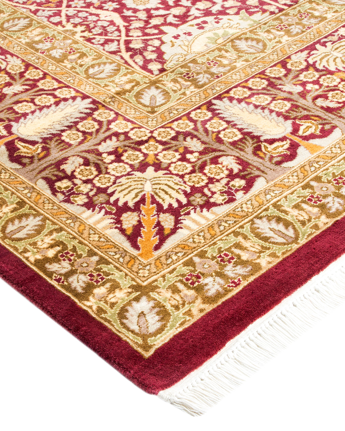 Mogul, One-of-a-Kind Hand-Knotted Area Rug - Purple, 8' 1" x 10' 3"