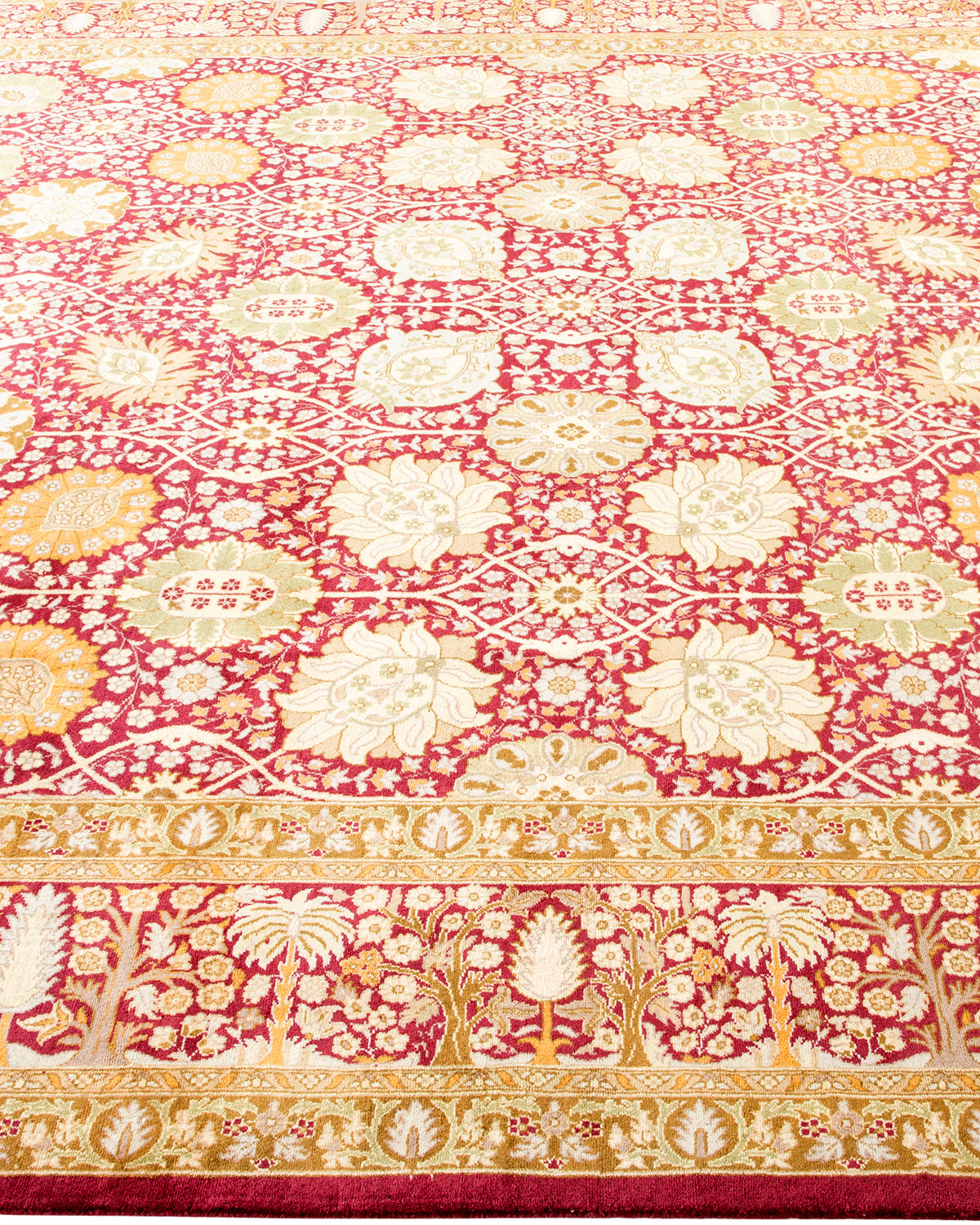 Mogul, One-of-a-Kind Hand-Knotted Area Rug - Purple, 8' 1" x 10' 3"