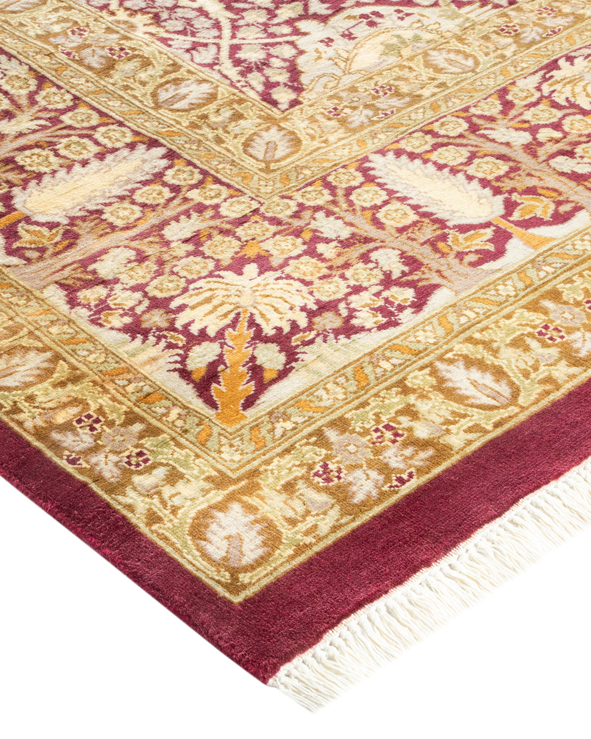 Mogul, One-of-a-Kind Hand-Knotted Area Rug - Purple, 8' 1" x 9' 8"