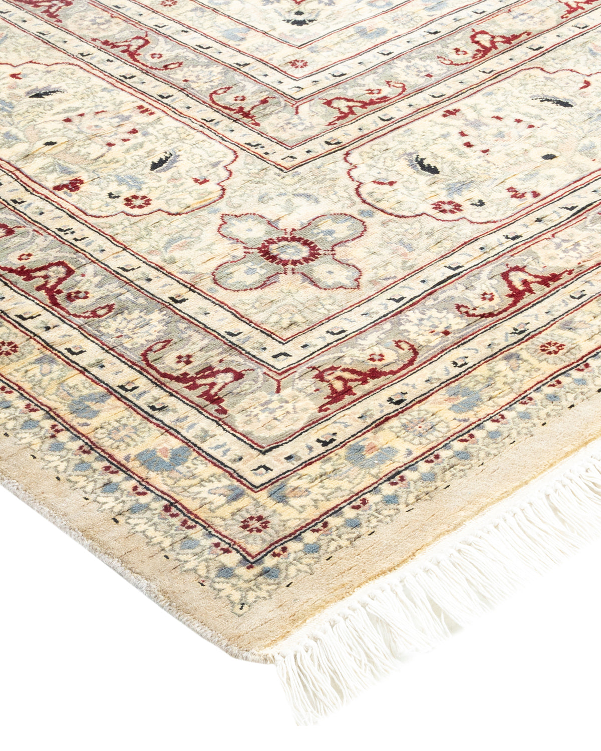 Mogul, One-of-a-Kind Hand-Knotted Area Rug - Ivory, 8' 2" x 10' 0"
