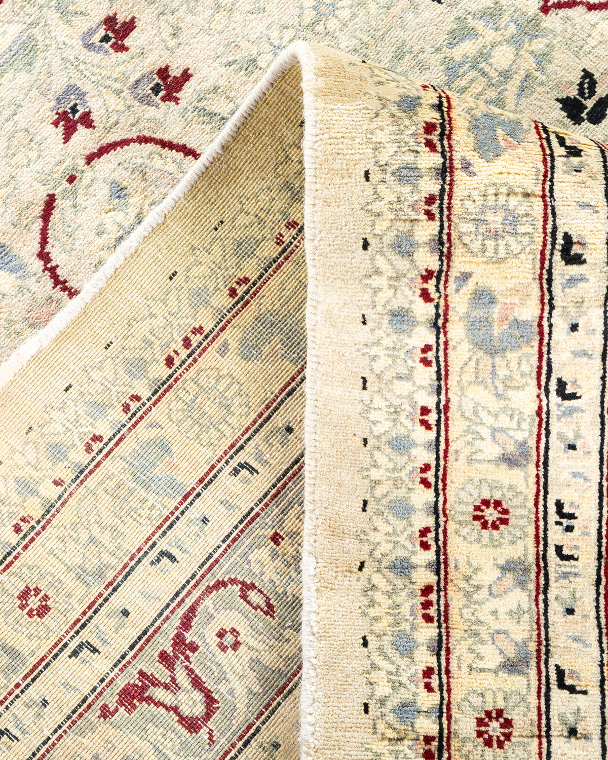 Mogul, One-of-a-Kind Hand-Knotted Area Rug - Ivory, 8' 2" x 10' 0"