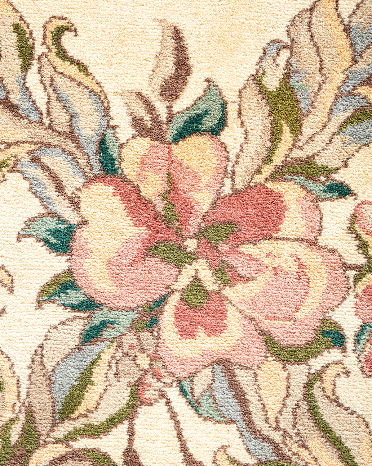Mogul, One-of-a-Kind Hand-Knotted Area Rug - Ivory, 8' 0" x 10' 6"