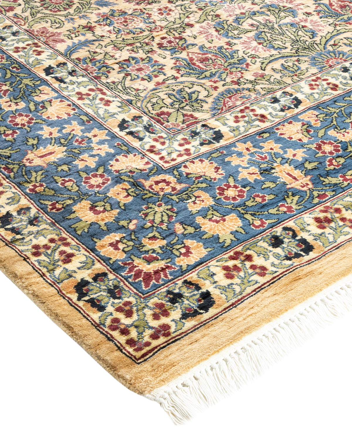 Mogul, One-of-a-Kind Hand-Knotted Area Rug - Yellow, 8' 2" x 10' 3"