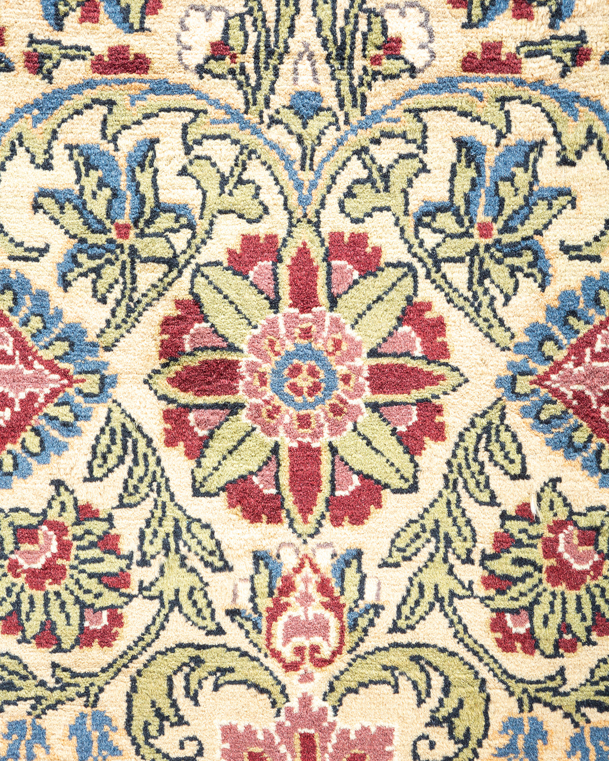 Mogul, One-of-a-Kind Hand-Knotted Area Rug - Yellow, 8' 2" x 10' 3"