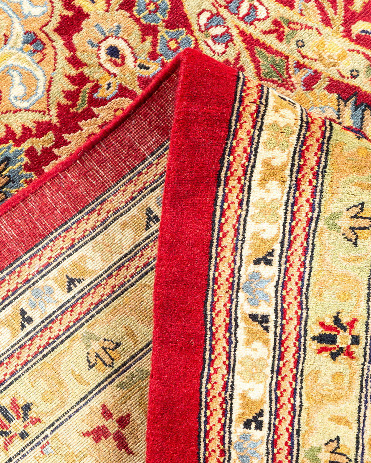 Mogul, One-of-a-Kind Hand-Knotted Area Rug - Red, 8' 2" x 10' 2"