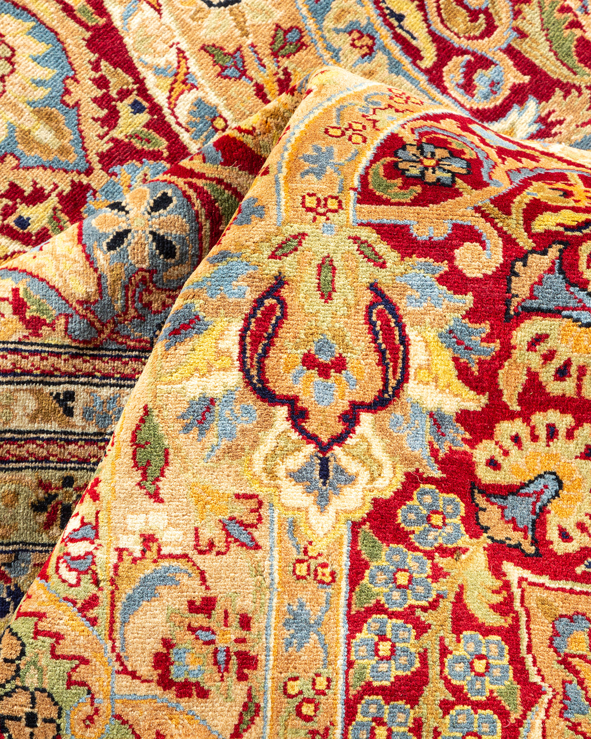 Mogul, One-of-a-Kind Hand-Knotted Area Rug - Red, 8' 2" x 10' 2"